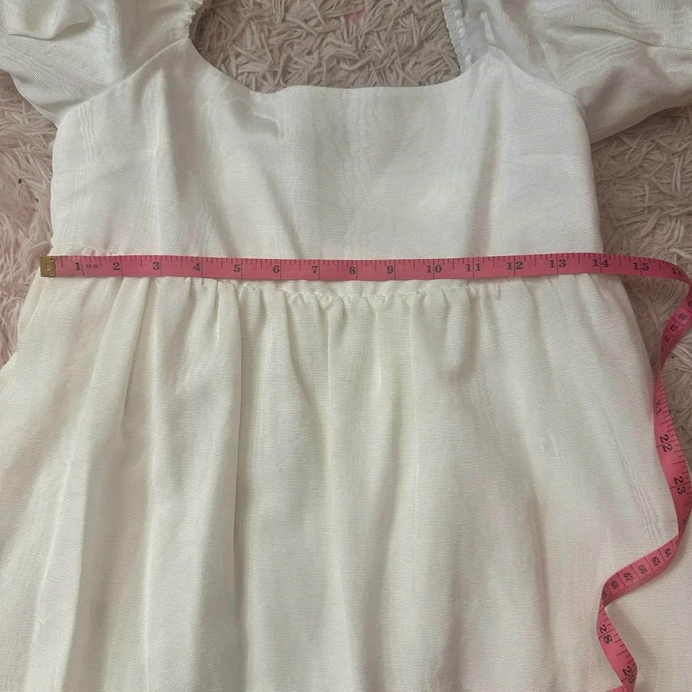 NWOT Alice + Olivia white dress - Picture 5 of 7